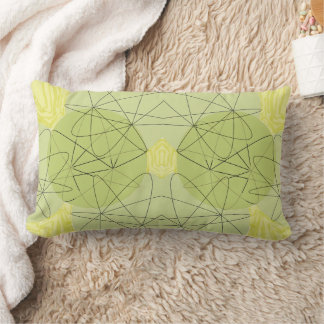 Coussin Rectangle Fluxos em Verde
