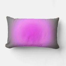 Coussin Rectangle Focus rose et gris