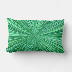 Coussin Rectangle Fond de rayures Rayons Bleus-23156