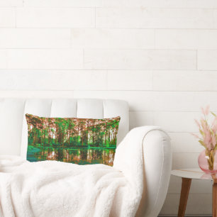 Coussin Rectangle Forêt d'Imaginaires par Shirley Taylor
