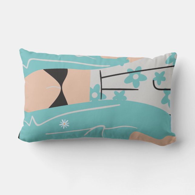 Coussin Rectangle forme du corps (Verso)