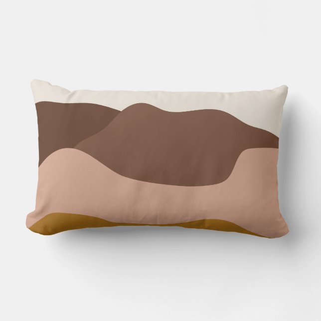 Coussin Rectangle Forme esthétique minimale (Recto)