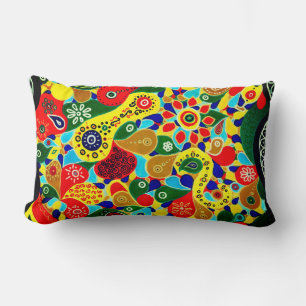 Coussin Rectangle Formes et formes remarquables Art Abstrait origina
