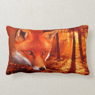 Coussin Rectangle Fox rouge