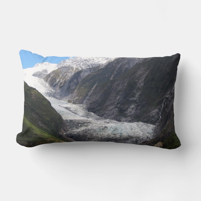 Coussin Rectangle Franz Josef Glacier, Nouvelle-Zélande (Recto)