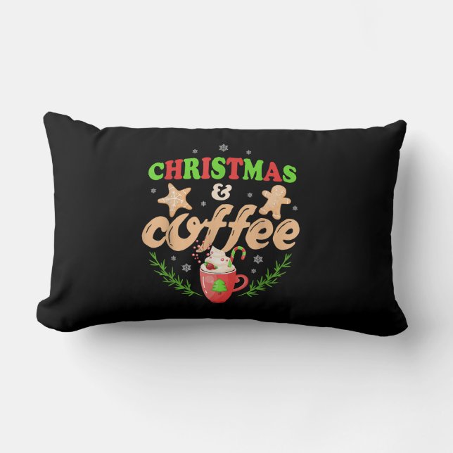 Coussin Rectangle Frère Ours LGBT Noël Rainbow Pride Gay Lesb (Recto)