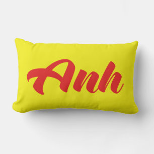 Coussin Rectangle Frère vietnamien - Anh ~ Tiêt ng Viêt