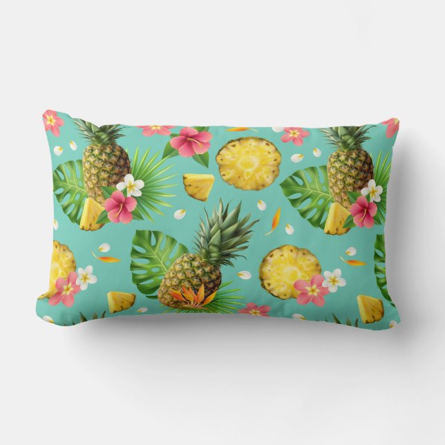 Coussin Rectangle Fruit tropical (Recto)