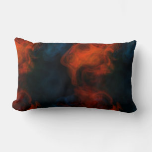 Coussin Rectangle Fumée bleue