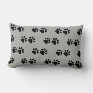 Coussin Rectangle Fun animal empreinte de patte chien chat