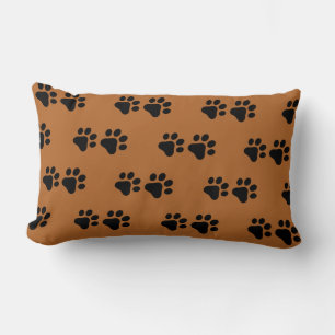Coussin Rectangle Fun animal empreinte de patte chien chat
