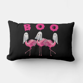 Coussin Rectangle Funny Ghost Flamingo Boo Halloween Costume Toxits