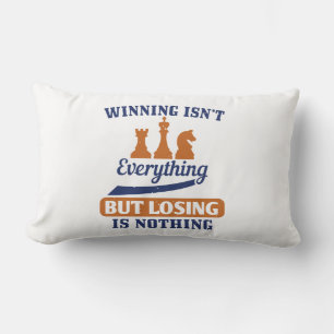 Coussin Rectangle Gagner N’Est Pas Tout, Mais Perdre N’Est Rien
