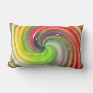 Coussin Rectangle Galaxie arc-en-ciel