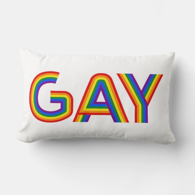 COUSSIN RECTANGLE GAY (Recto)