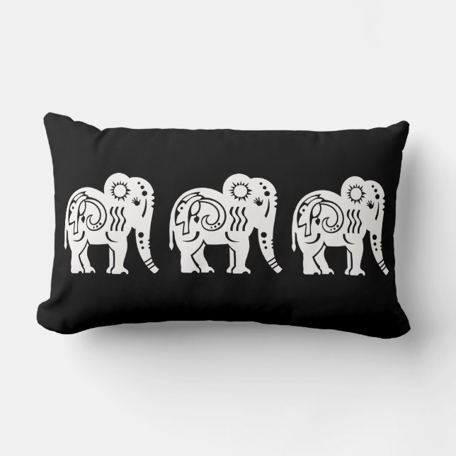 Coussin Rectangle Géant Sacré (Blanc)  (Recto)