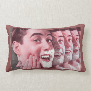 Coussin Rectangle générations du rasage
