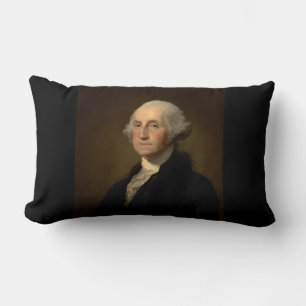 Coussin Rectangle George Washington 1er président américain par Stua