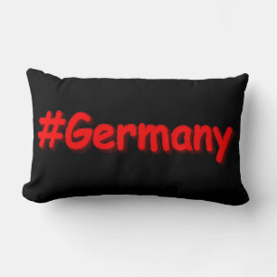 Coussin Rectangle "#Germany" Joli design. Commandez dès maintenant 