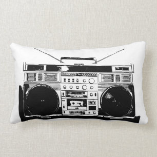 Coussin Rectangle Ghetto Blaster