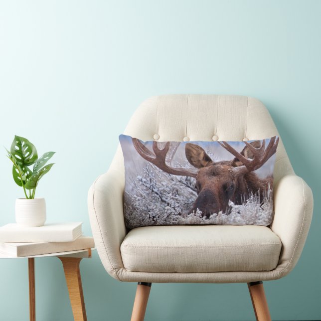 Coussin Rectangle Glace et neige | Grand Teton National Park, Wyomin (Chaise)