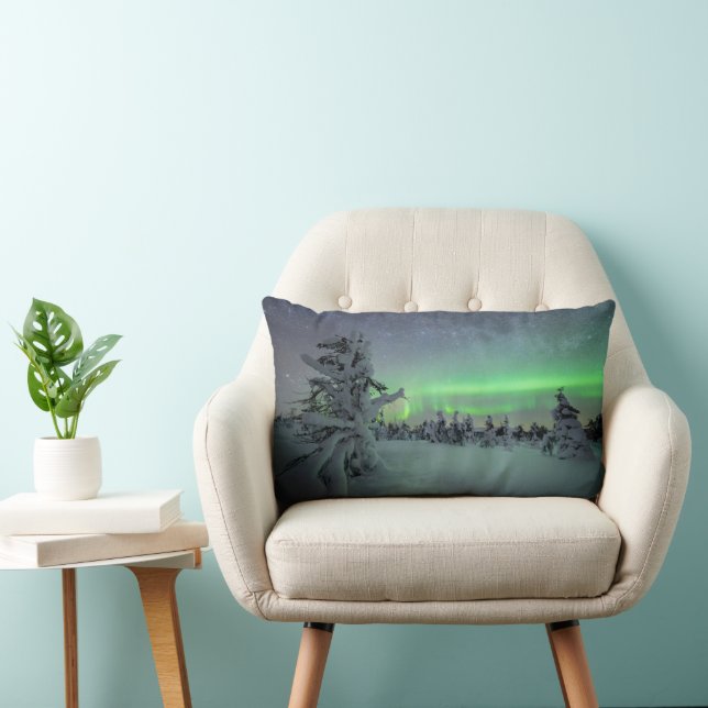 Coussin Rectangle Glace et neige | Parc national de Pallas-Yllastunt (Chaise)