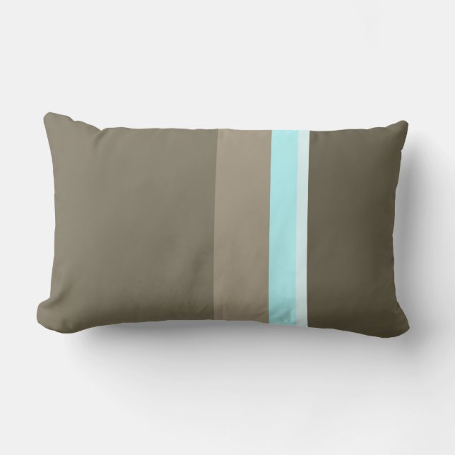 Coussin Rectangle glace-taupe (Recto)