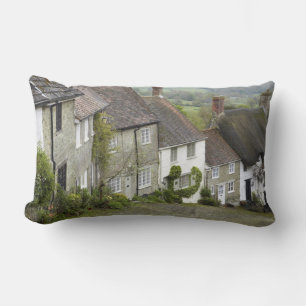 Coussin Rectangle Gold Hill, Shaftesbury, Dorset, Angleterre, Royaum