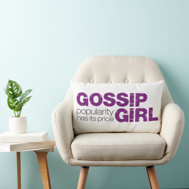 Coussin Rectangle Gossip Girl - La Popularité A Son Prix (Chaise)