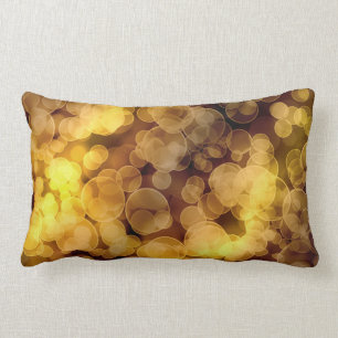 Coussin Rectangle Gradient abstrait de Bokeh