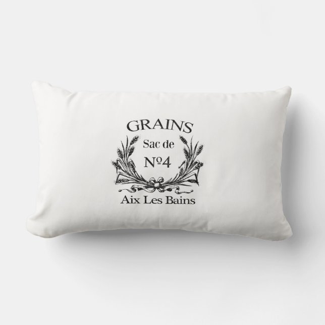 Coussin Rectangle Grains No. 4 (Recto)