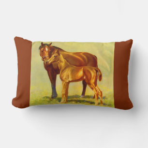 Coussin Rectangle grand cheval petite impression