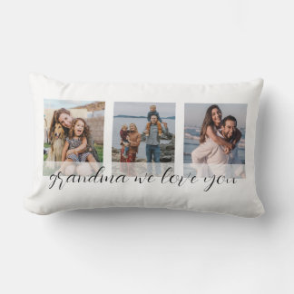 Coussin Rectangle Grand-mère Nous t'aimons Fête des Mères