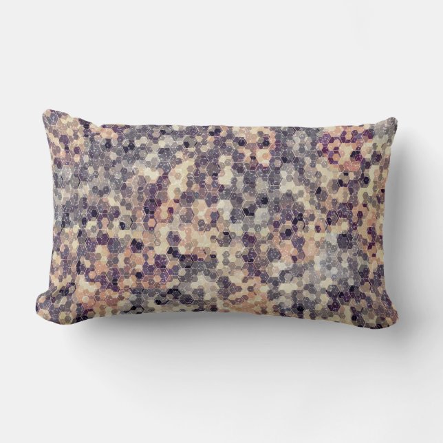 Coussin Rectangle Grey, beige (Recto)