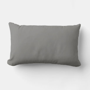 Coussin Rectangle Gris de cuisse (couleur solide)
