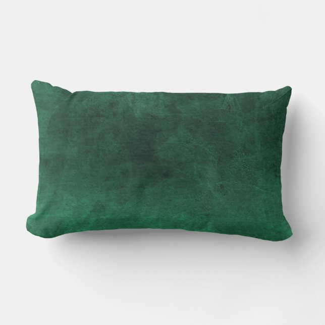 Coussin Rectangle Grunge foncé - Vert (Recto)