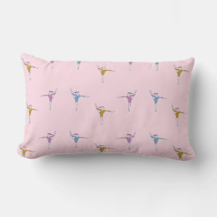 Coussin Rectangle gymnastique rose