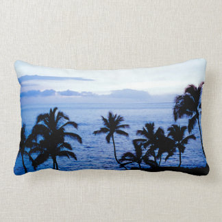 Coussin Rectangle Hawaï bleue
