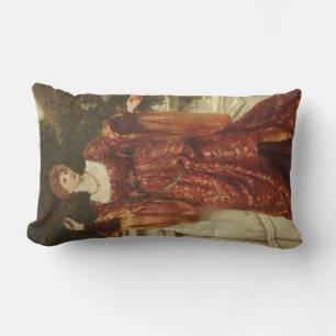 Coussin Rectangle Hesperia (par Frank Dicksee)