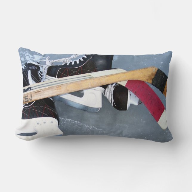 Coussin Rectangle Hockey (Recto)