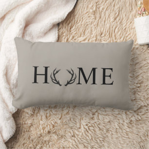 Coussin Rectangle Home Est L'Endroit Où Vous Habillez Votre Signatur