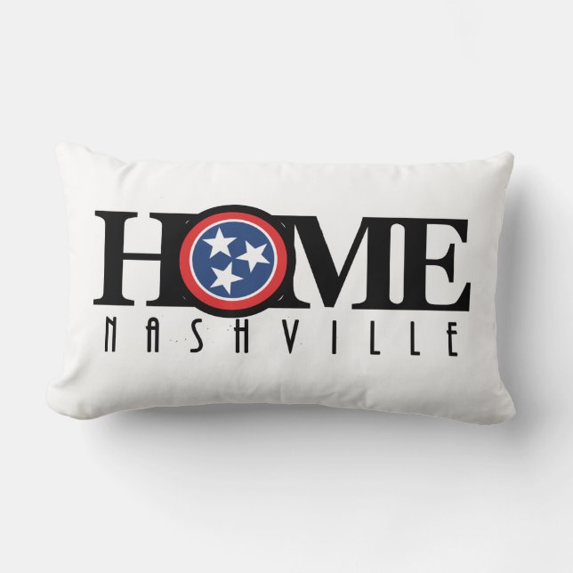 Coussin Rectangle HOME Nashville (Recto)