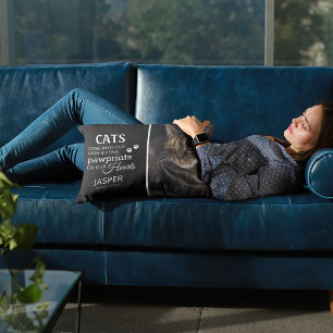 Coussin Rectangle Hommage photo Amoureux de les chats