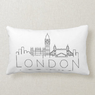 Coussin Rectangle Horizon de Londres