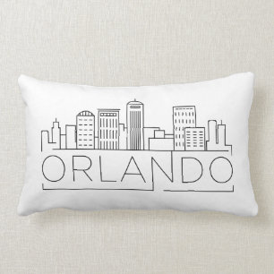 Coussin Rectangle Horizon d'Orlando, la Floride