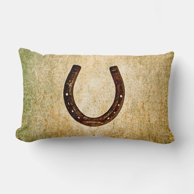 Coussin Rectangle Horseshoe (Recto)