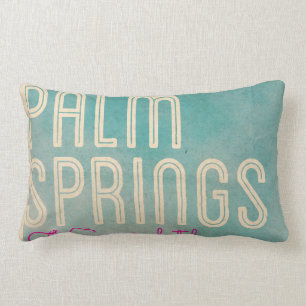 Coussin Rectangle Hôtel vintage Palm Spring