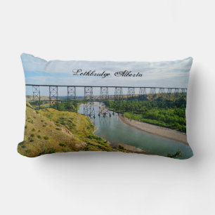Coussin Rectangle Icône ferroviaire de l'Alberta