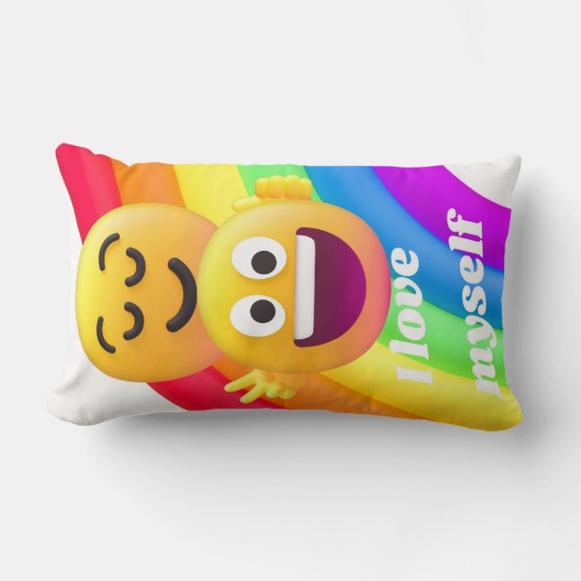 Coussin Rectangle icônes de faces (Recto)