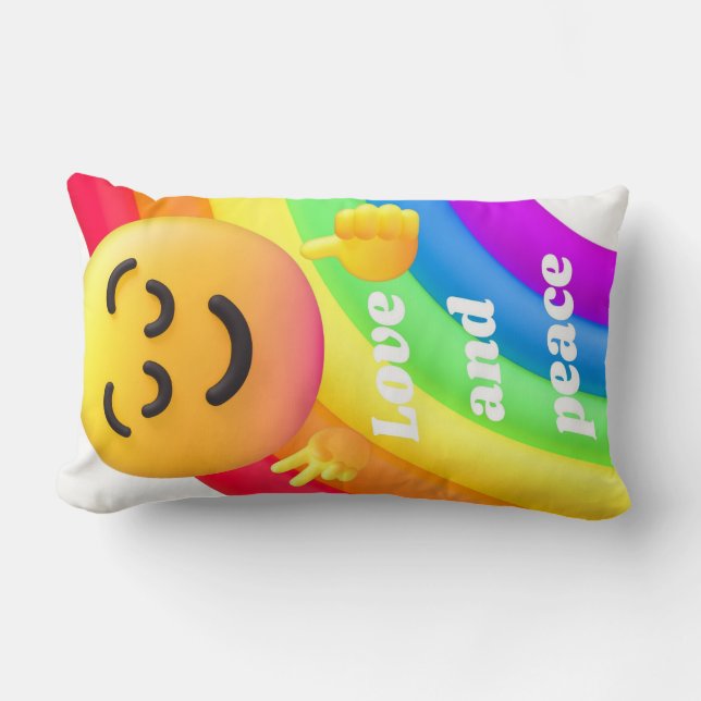 Coussin Rectangle icônes de faces (Recto)